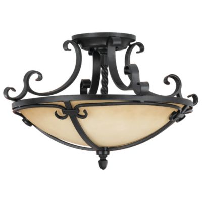 King's Table Semi-Flushmount by Feiss - Starlight Lighting USA and Canada